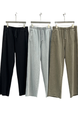 Heavy-duty, water-wash casual athletic pants