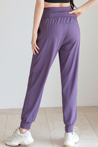 Women's Quick Dry Back Pocket Athletic Running Joggers
