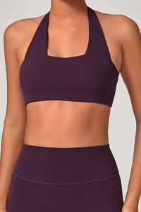 Women's Athletic U-neck Halterneck Breathable Yoga Bra