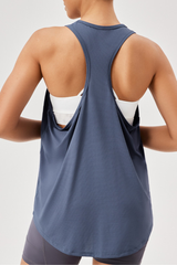 Women's Lightweight Racerback Relaxed Sports Tank Top