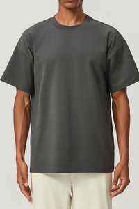 Men's Athletic Summer 100% Cotton Solid T-Shirt