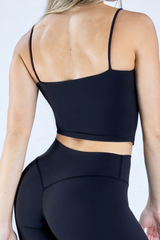 Women's U-neck Thin Straps Backless Sports Tank Top