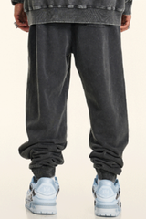 Unisex Cotton Fall Heavyweight Trendy Jogger Pants