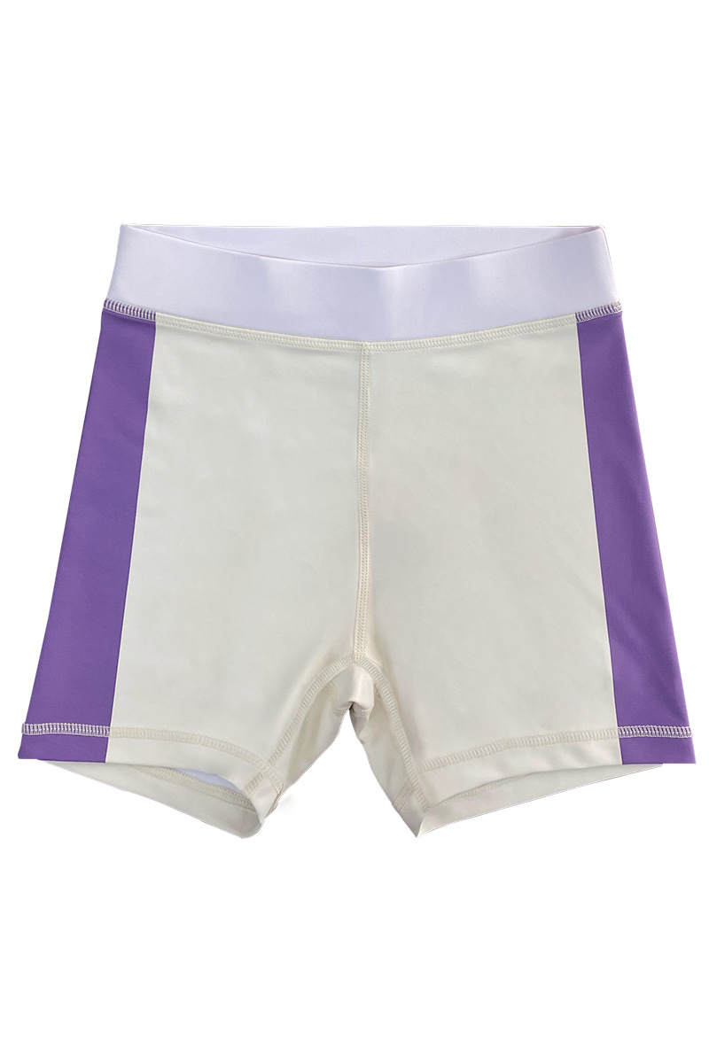 Kids color blocked sport shorts.