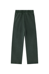 Unisex 100% Cotton Washed Heavyweight Wide Leg Casual Pants