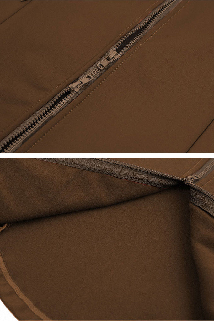 Women's Long-Sleeved Double Zipper perfermance Jacket