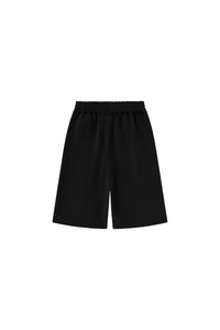 Unisex Fall Elastic Waistband Relaxed Wide Leg Sweatpants
