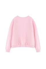 Women's Fall Raw Edge Neck Kangaroo Pocket Sweatshirt