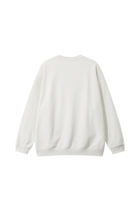 Women's Fall Washed Distressed Loose Drop Shoulder Pullover