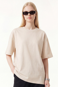 Women's Summer Sorona Cooling Drop Shoulder Loose T-shirt