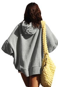 Hooded, relaxed-fit casual sweatshirt