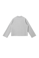 Men's Fall Comfort Colors Style Mock Neck Sweatshirt