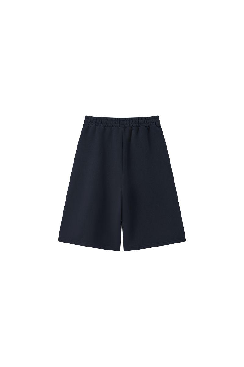 Men's Fleece Lined Drawstring Loose Casual Five Inch Shorts