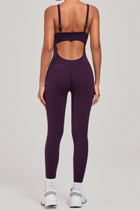 Women's Pleated Buttocks Lift Side Pocket Jumpsuits