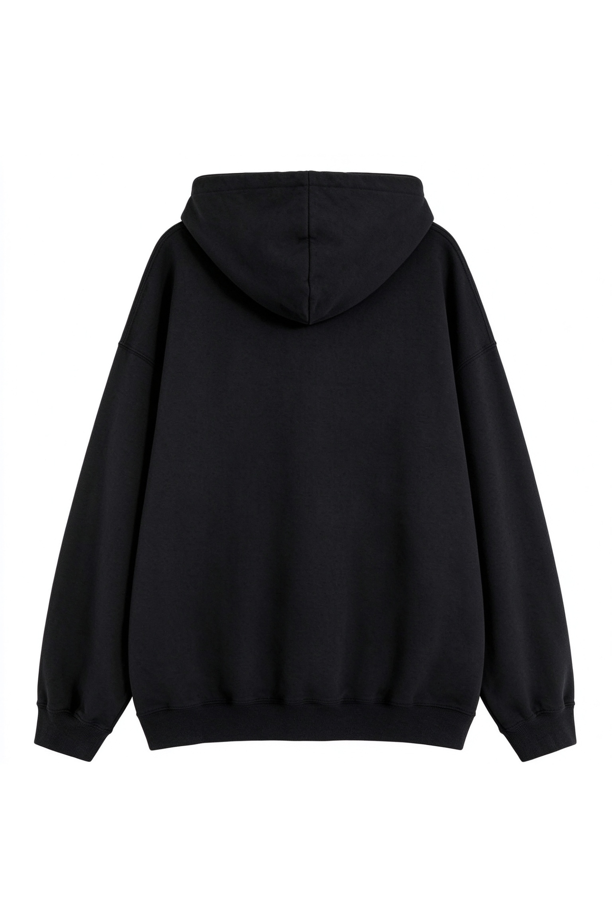 Unisex Fall 100% Cotton Solid Kangaroo Pocket Hoodie