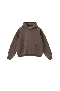 Men's Washed Fleece-lined Hoodie