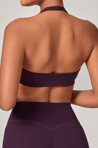 Women's Athletic U-neck Halterneck Breathable Yoga Bra