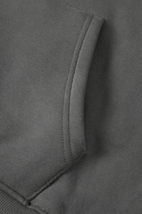 Men's cropped loose-fitting  hoodie