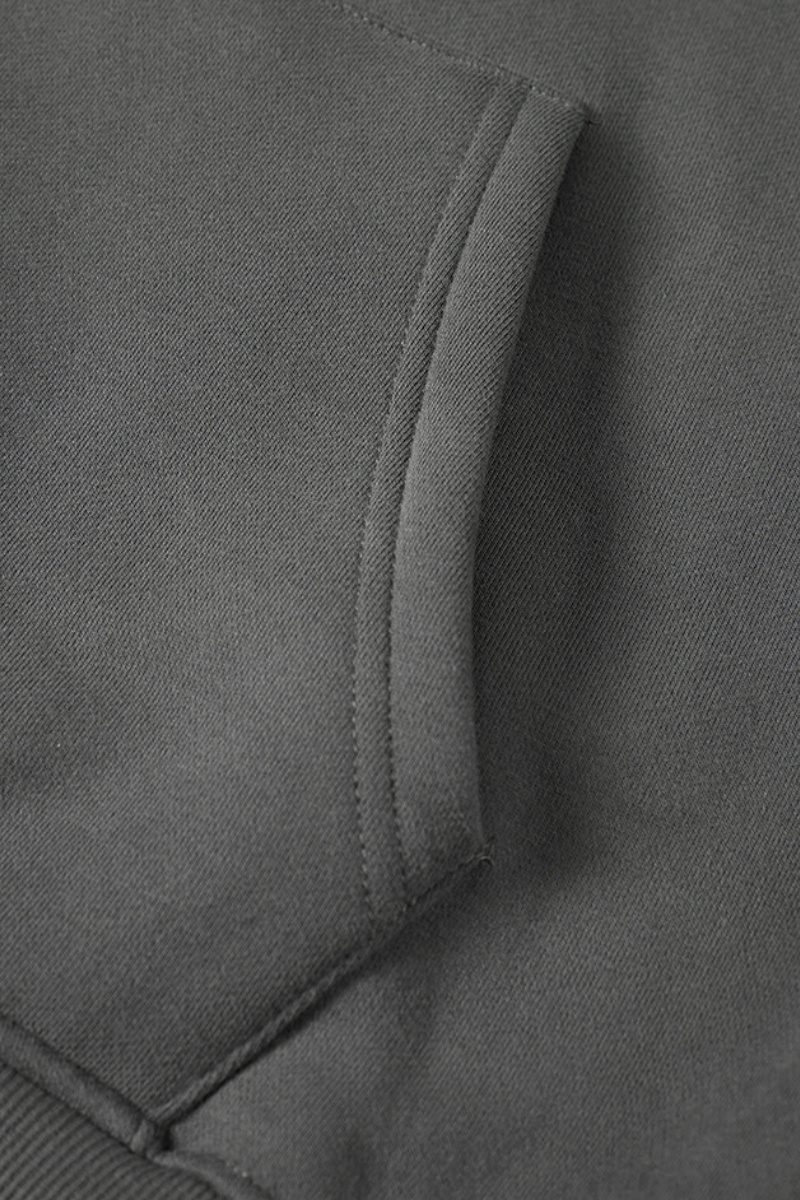 Men's cropped loose-fitting  hoodie