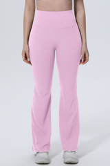 Women's Athletic High Waist And Hip Tight Yoga Flared Pants