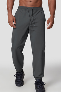 Men's  Quick-Dry Elastic Waist Drawstring Tapered Joggers