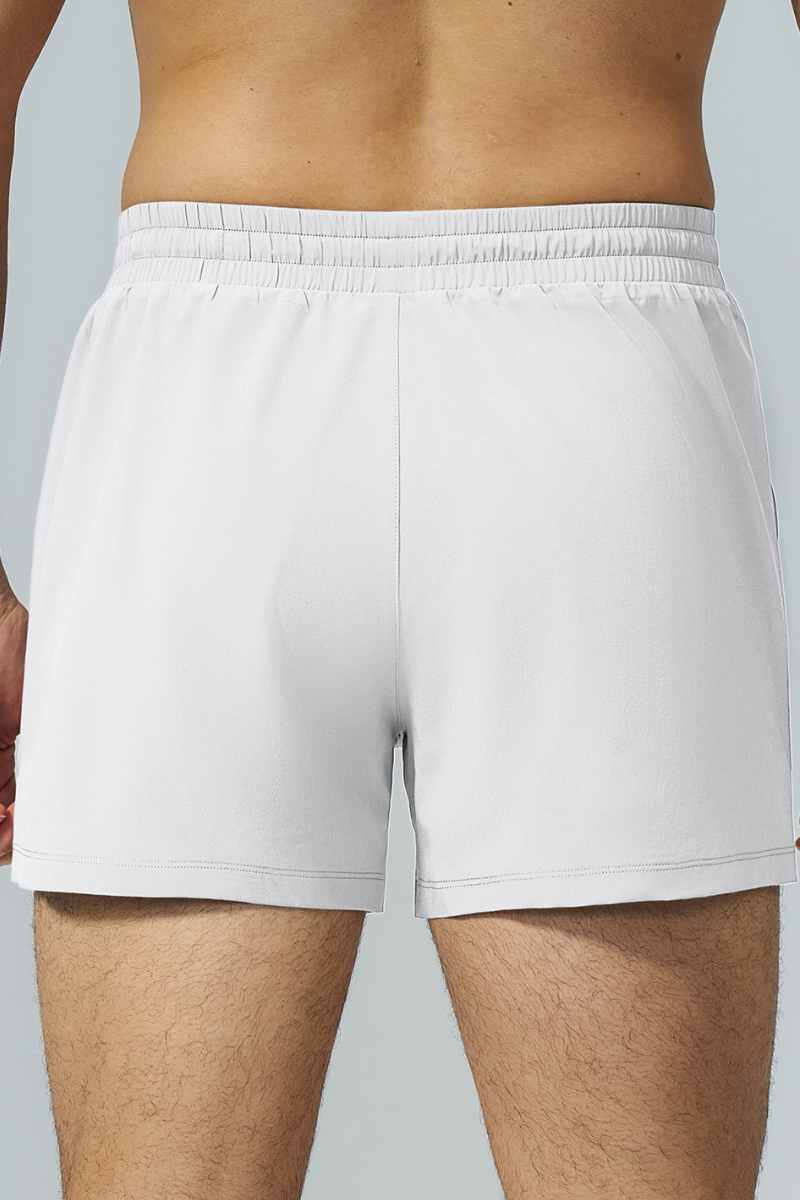 Men's Soft Breathable Athletic Shorts With Built In Liner