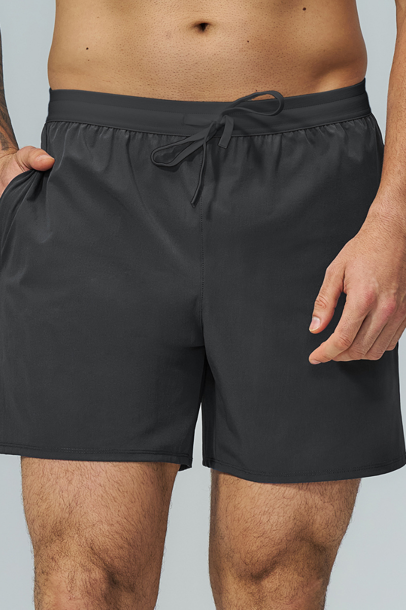 Men's Soft Water-Resistant Drawstring Outdoor Running Shorts