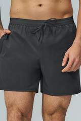 Men's Soft Water-Resistant Drawstring Outdoor Running Shorts