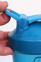 Portable Fitness Shaker Cup 400ml with Wire Ball & Scale