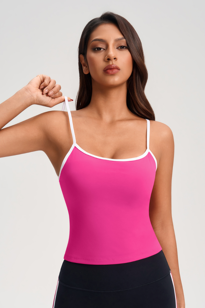 Women's Color-Block Camisole Tank Top