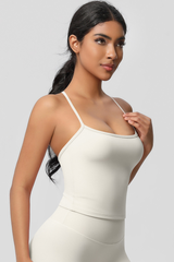 Women Y‑Back Sports Cami Tank Top