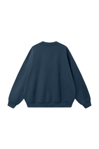 Women's Fall Heavyweight Fleece Cropped Crew Neck Sweatshirt