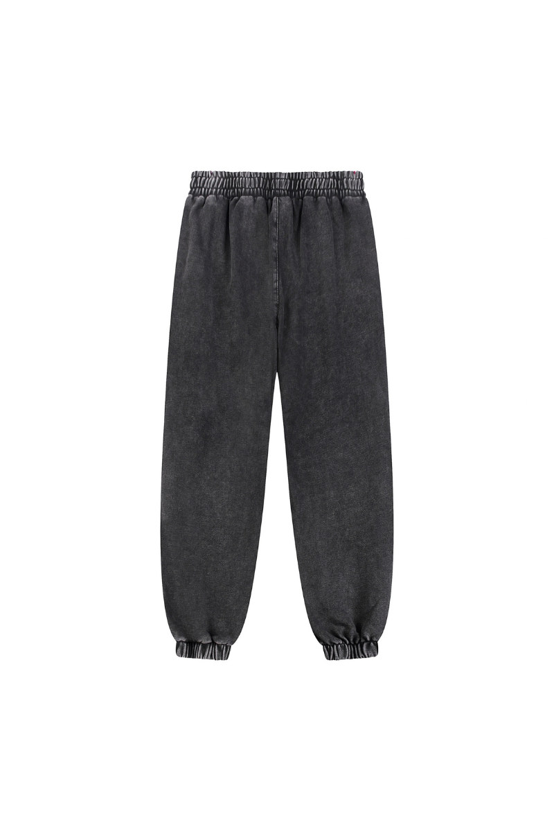 Unisex Fall 100% Cotton Vintage Washed Jogger