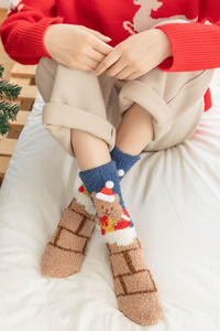 Women's Fall/Winter Christmas Gift Coral Fleece Cozy Socks