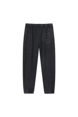 Unisex Fall Vintage Washed Elastic Waist Drawstring Joggers