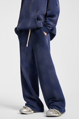 Retro-style simple and casual pants