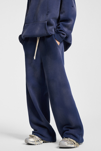 Retro-style simple and casual pants