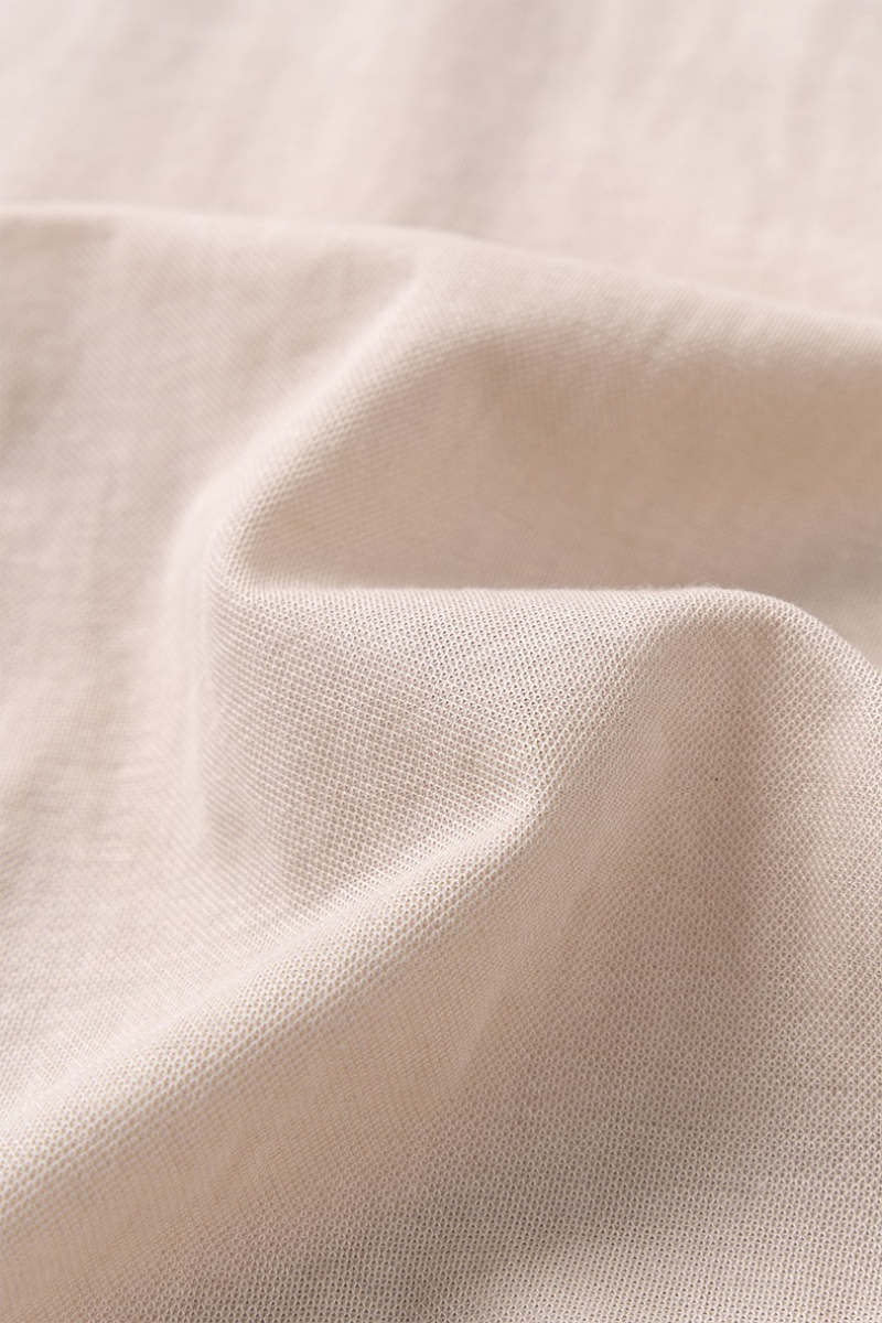Men's Summer Curved Hem Solid Skin-Friendly T-Shirt