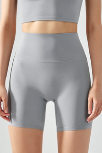 Women's Summer High Waisted Cooling Sensation Yoga  Shorts