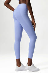 Naked feel Anti-wrinkle bubble butt leggings