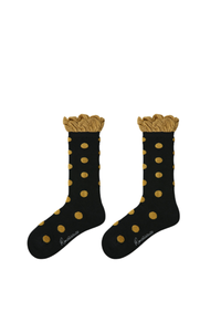 Women's Y2K Retro Color Stripe Soft Slouch Crew Socks