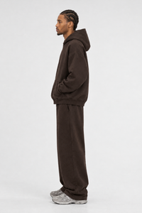 Men's Fall Fleece Hoodie & Wide Leg Sweatpants Casual Set