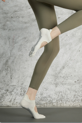 Women's Cut-Out Pilates Yoga Grip Five-Toe Socks