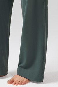 Women's Summer Drawstring  Quick-Dry Wide-Leg Yoga Pants