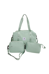 3-Piece Set Dry & Wet Separation Sports Travel Bag