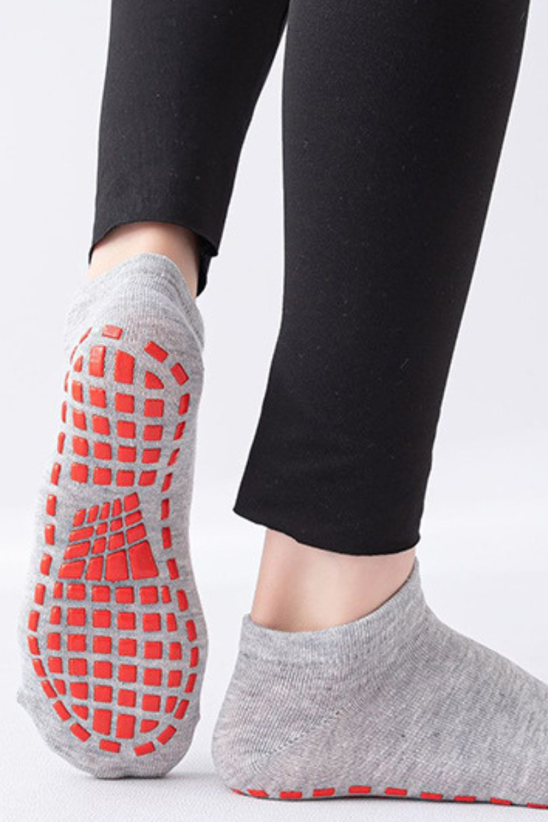 Women's Athletic Silicone Non-Slip Low-Cut Yoga Socks