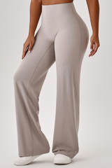 Women's Athletic High Waist V-Lift Hip Wide Leg Yoga Pants