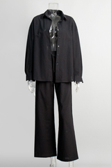 100% cotton shirt and long pants set