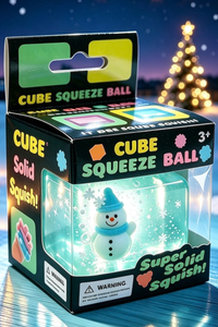 Christmas Magic Crystal Cube Squishy Fidget Toy Box Pack