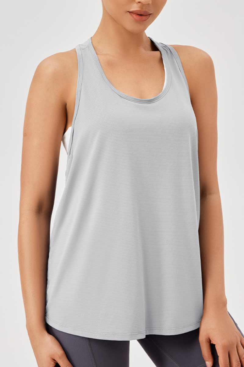 Women's Lightweight Racerback Relaxed Sports Tank Top